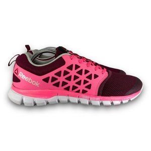 Reebok Sublite XT Cushion 2 Running Shoes BD5166 Athletic Sneakers Pink Women 10
